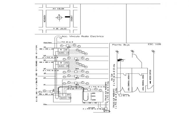 Double shot switch mca electrical fitting layout cad drawing details ...