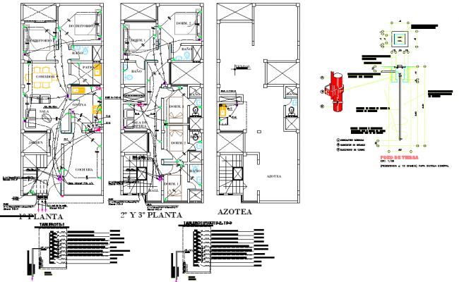 Electrical home plan layout file