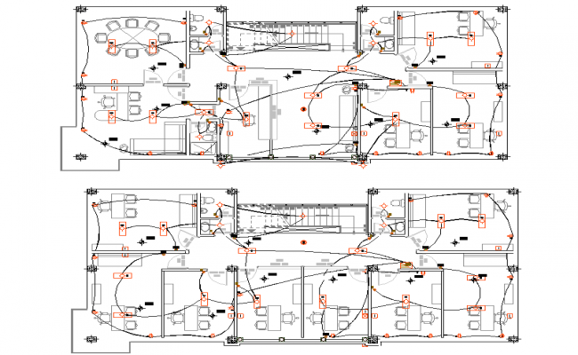 Computer monitor cad block details dwg file - Cadbull