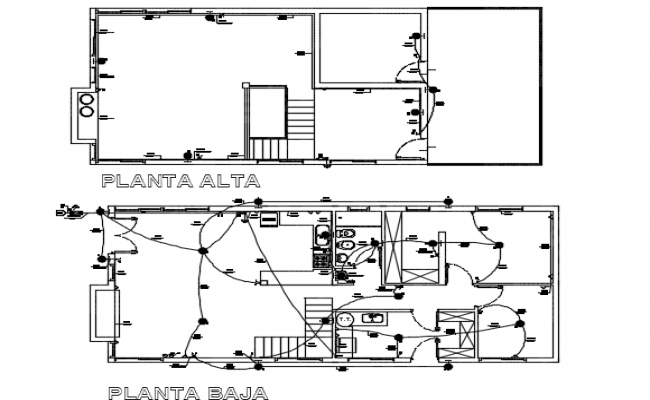 Electrical Survey Drawing - Cadbull