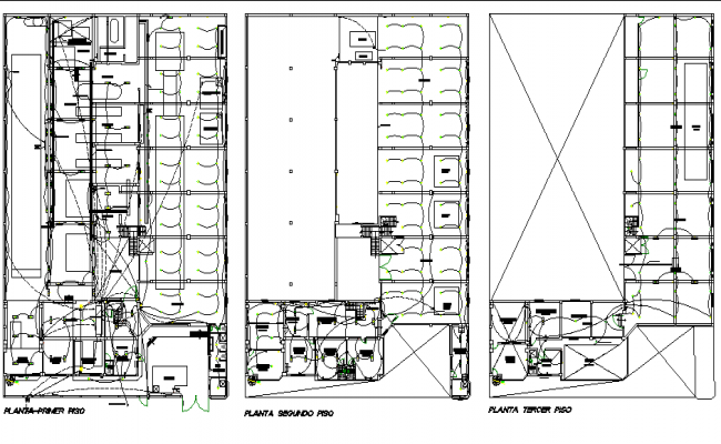 Electrical view with electrical legend of house design with house plan ...