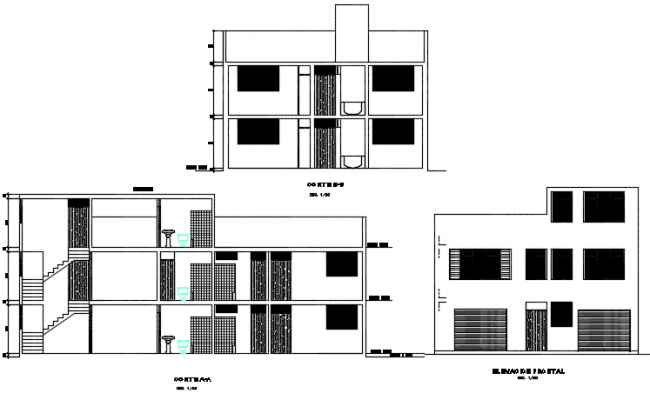 Ground floor framing plan details of single family house dwg file - Cadbull