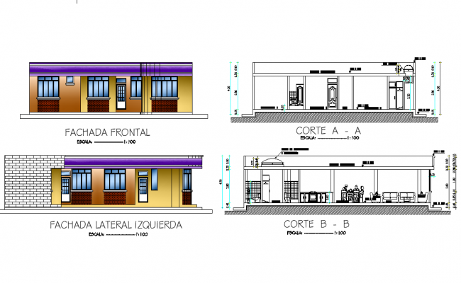 16'X40' 2 bhk West facing House Plan As Per Vastu Shastra,Autocad DWG ...