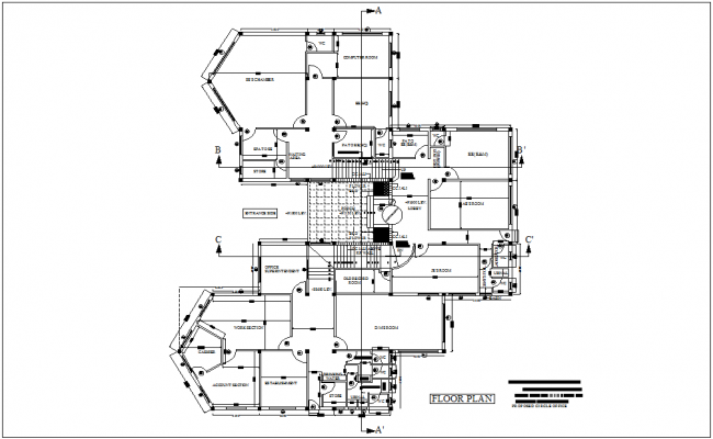 Bus Terminal Design Cad Plan - Cadbull