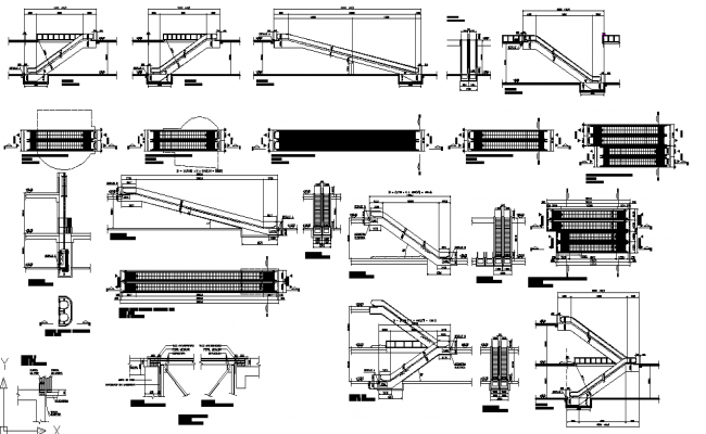Эскалатор чертеж dwg