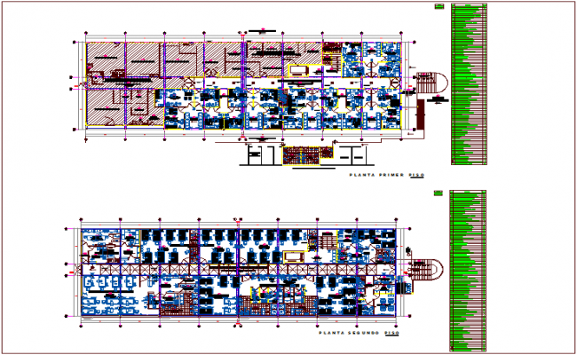 General Ward Of Hospital Layout Plan Dwg File - Cadbull