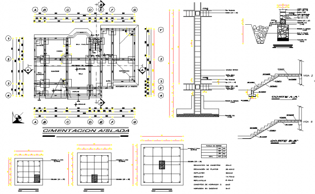 Roof Architecture Concrete Construction Details of Hospital dwg file ...