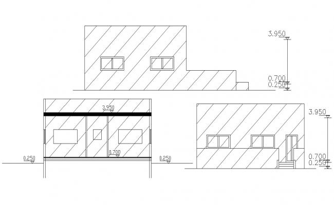 2 BHK Row  House  Furniture Layout Plan  AutoCAD  File Cadbull