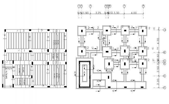 Cable routing layout plan autocad file - Cadbull