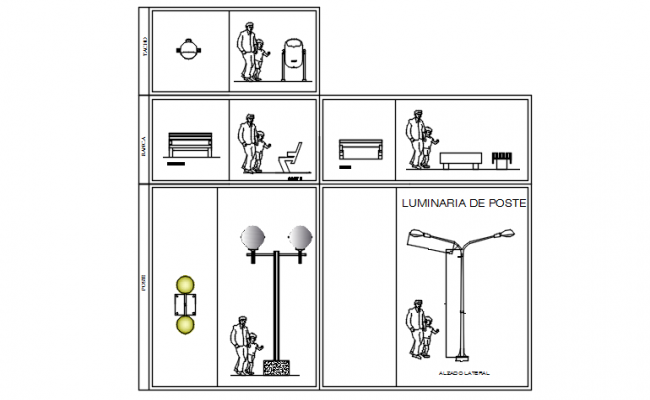 Street Lamp Dwg - architectintucson