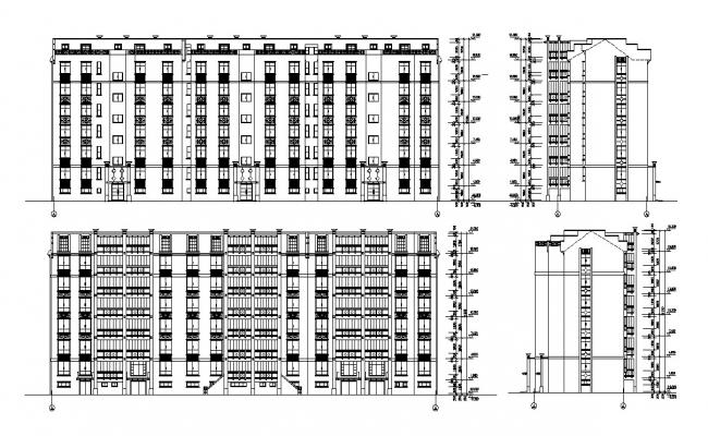 Apartment Design Architecture Drawing CAD file - Cadbull