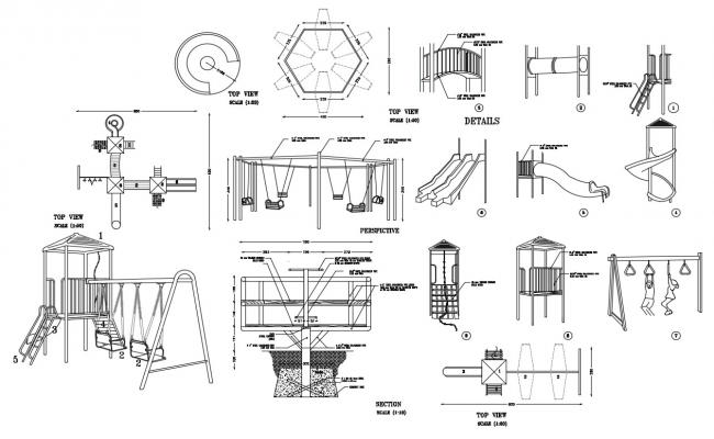 Trees plan detail dwg file. on Garden Cad
 id=74648