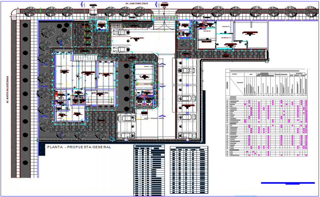 First floor commercial building plan layout file - Cadbull