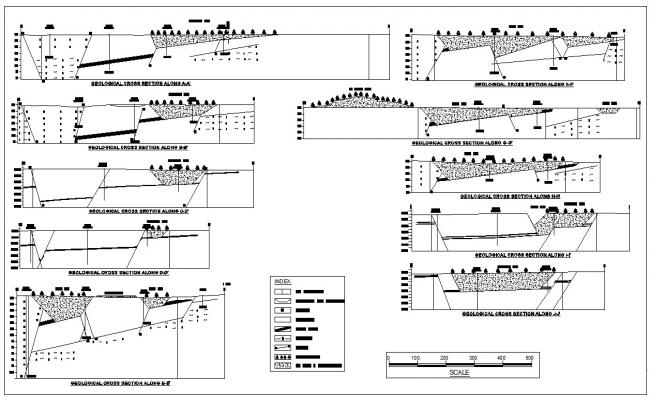 CAD drawing files of the Drain section details. Download the DWG file ...