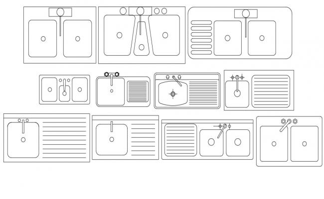 U Bolt plan detail dwg file. - Cadbull