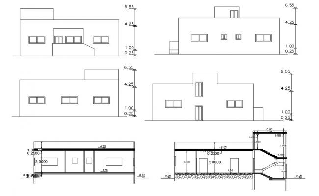 2 BHK House Plumbing Layout Plan Design DWG File - Cadbull