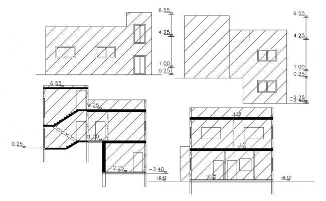 House Floor Layout Plan With Ceiling Design AutoCAD File - Cadbull