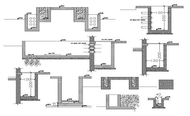 Schematic water supply diagram of house dwg file - Cadbull