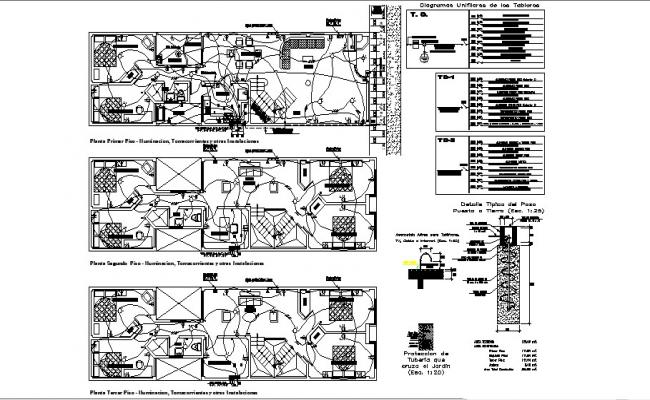 Autocad house plans with dimensions residential building 