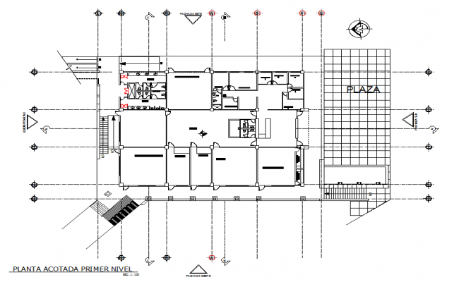 Music rehearsal room plan layout file - Cadbull