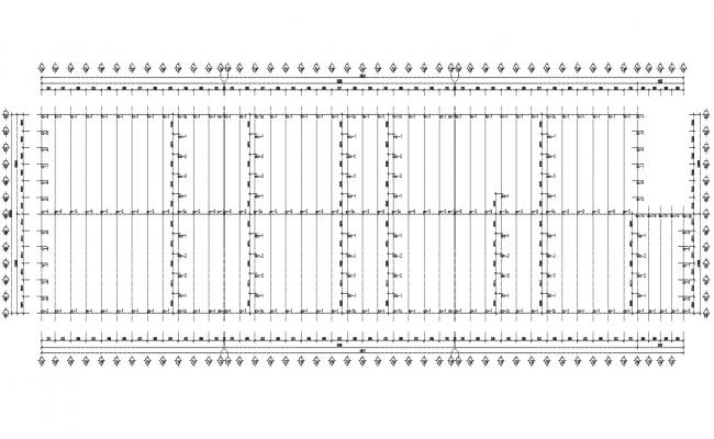 Steel Structure Shed Constructive Structure Cad Drawing Details Dwg 