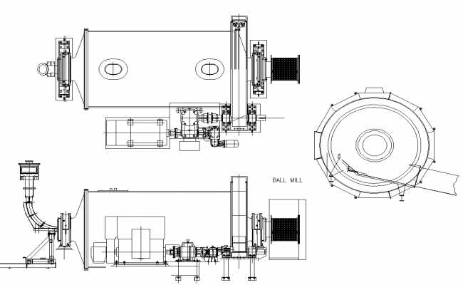 2d cad drawing plan of warehouse industrial AutoCAD software - Cadbull