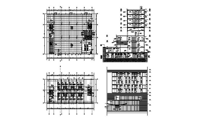 Restaurant Furniture Layout Plan CAD Drawing - Cadbull