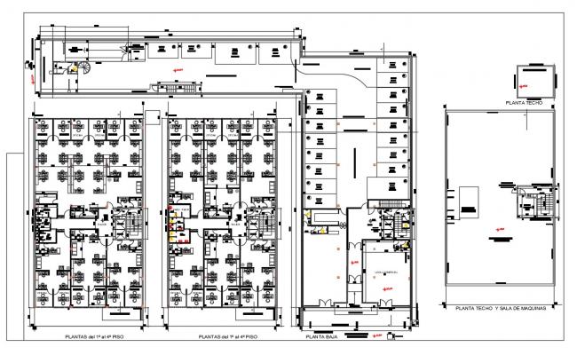 Section ice planthielmar plan detail dwg file, - Cadbull