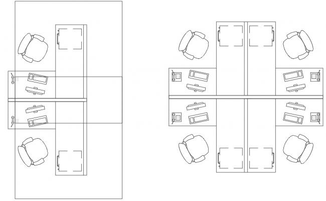 Office chair detail elevation 2d view layout file in dwg format - Cadbull