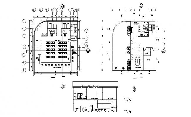 Bank Design Layout CAD File - Cadbull