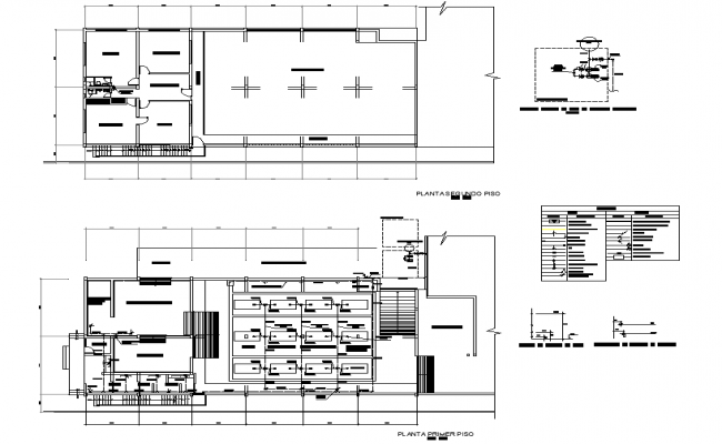 Manufacturing industrial plant departmental floor plan details dwg file ...