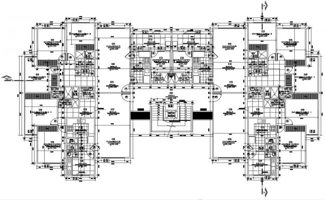 First and second floor plan of house in AutoCAD file - Cadbull