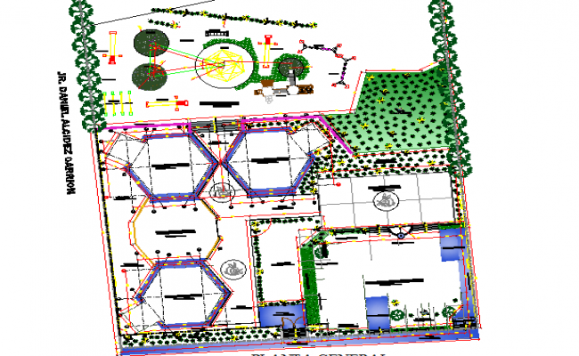 Musical school layout plan dwg file - Cadbull