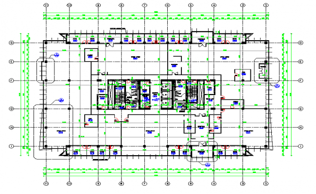 REFLECTED CEILING LAYOUT PLAN NEW DWG FILE - Cadbull