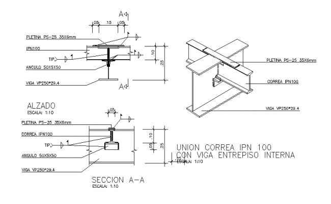 Expansion joints and wall construction cad drawing details dwg file