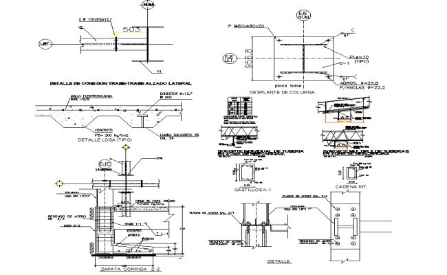 Water well foundation section view detail dimensions, naming structure ...