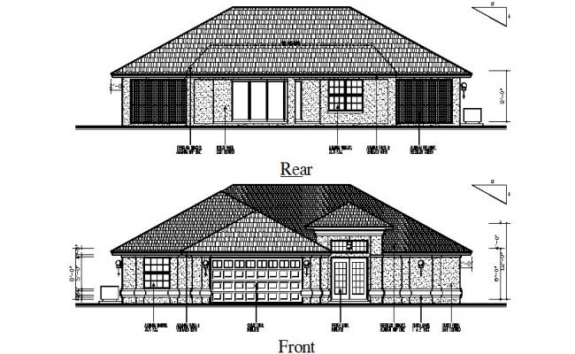 Building Design Plan In Dwg File - Cadbull