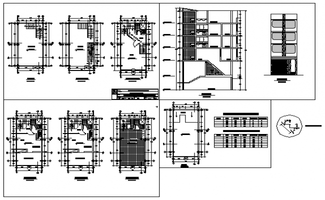 Autocad drawing of residential house plan - Cadbull