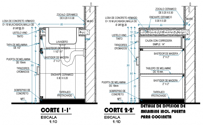 Sink Section Plan Detail Dwg File   Sink Section Plan Detail Dwg File Tue May 2018 06 41 18 