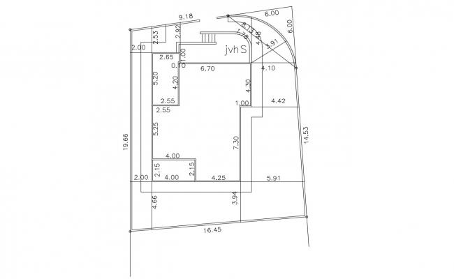 Landscaped Master Plan For Housing AutoCAD File - Cadbull