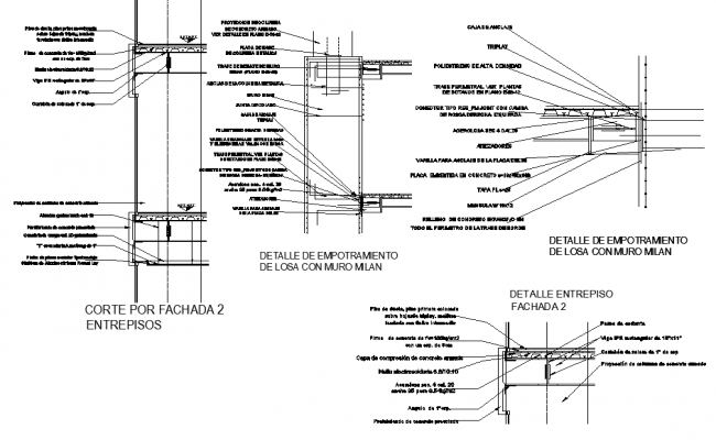 Construction view of wall and cabin elevation dwg file - Cadbull