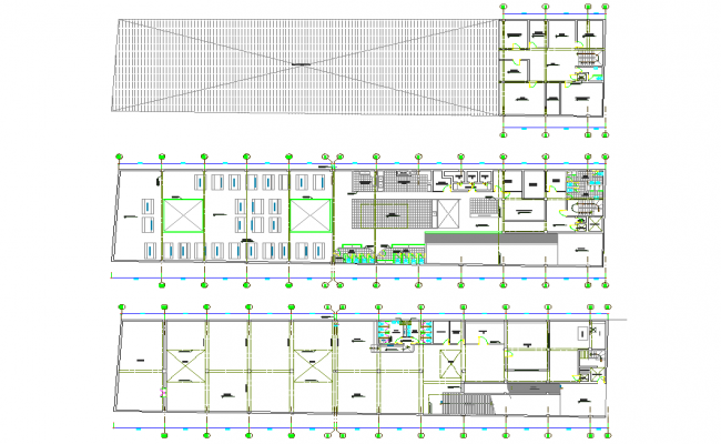 Architecture 5 Star Hotel project dwg file