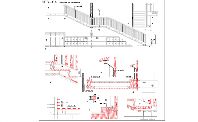 Barcelona pavilion wall construction plan dwg file - Cadbull