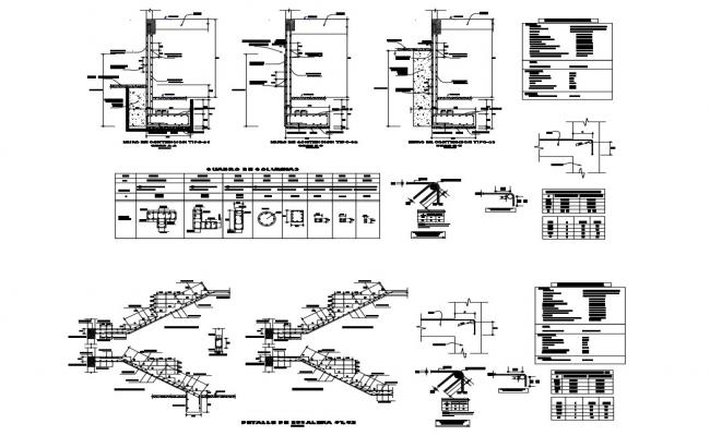 Concrete wall block joint with corrugated steel roof - Cadbull