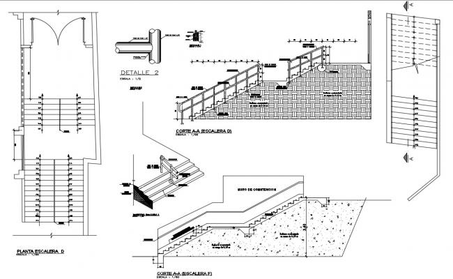 House brick wall section and constructive details dwg file - Cadbull