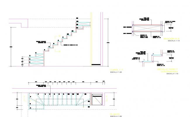 Fire rated column casing isometric elevation cad drawing details dwg ...