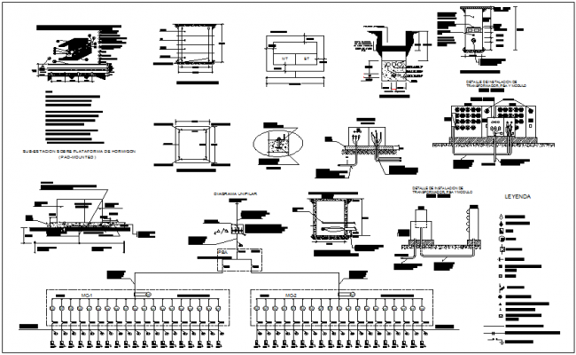 mcc panel Design dwg file - Cadbull