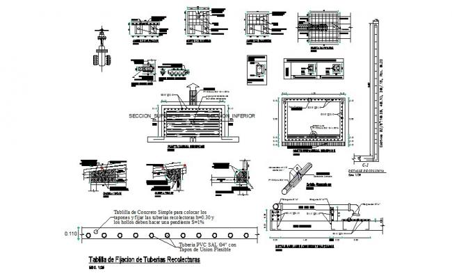 Column and floor slab monolithic connection detail dwg file - Cadbull