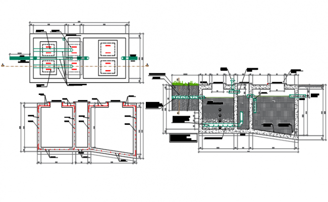 Schematic Water Supply Diagram Of House Dwg File - Cadbull