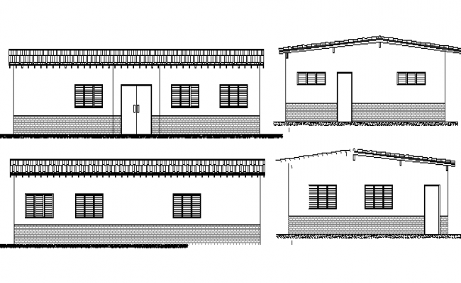 Drawing of Kiambu house 2d details AutoCAD file - Cadbull